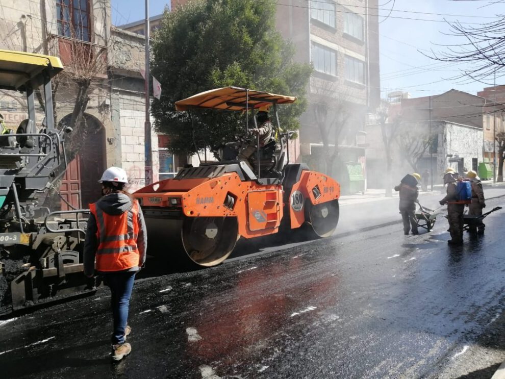 Recapado asfáltico Oruro