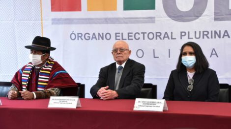denuncia contra vocales del TSE