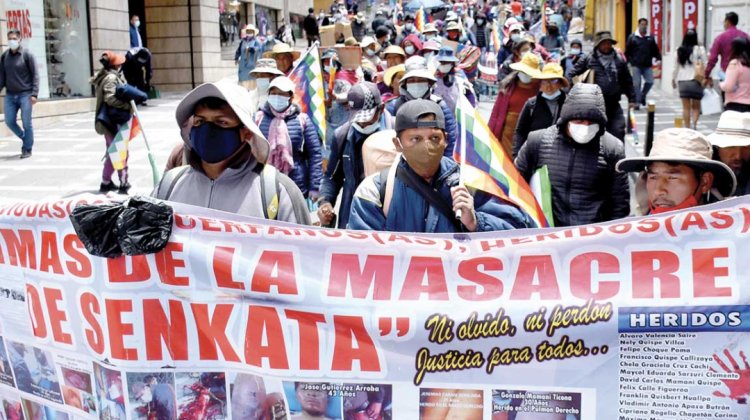 Juicios políticos golpe de Estado en el caso de Senkata y Sacaba