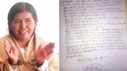 Elvira Parra reclama retardación de justicia en su caso
