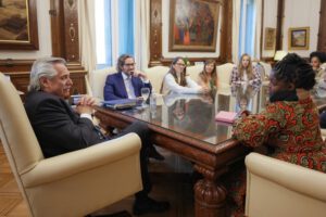 Visita de Francia Márquez a Bolivia