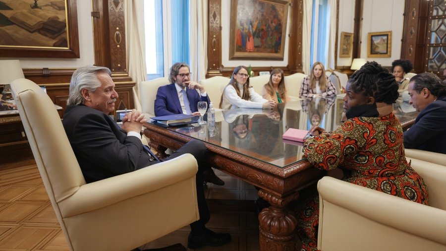Visita de Francia Márquez a Bolivia