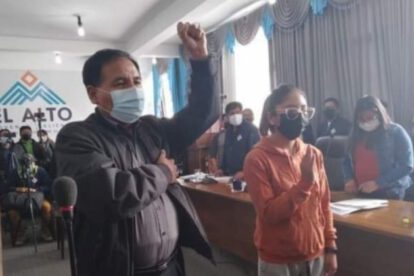 Comisión de Ética El Alto con Daniel Ramos e Iris Flores