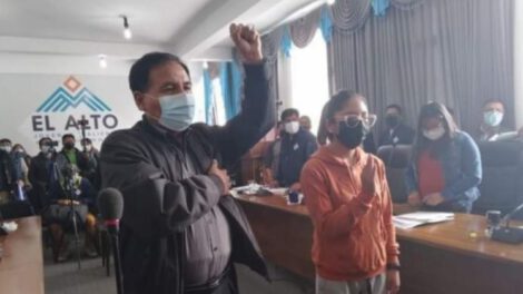 Comisión de Ética El Alto con Daniel Ramos e Iris Flores