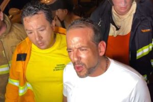 Camacho abucheado en incendio del mercado Mutualista