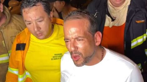 Camacho abucheado en incendio del mercado Mutualista