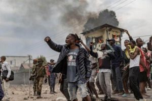 Protestas contra misión de la ONU en el Congo
