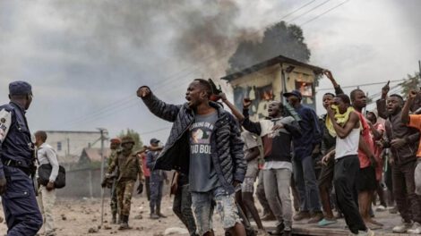 Protestas contra misión de la ONU en el Congo