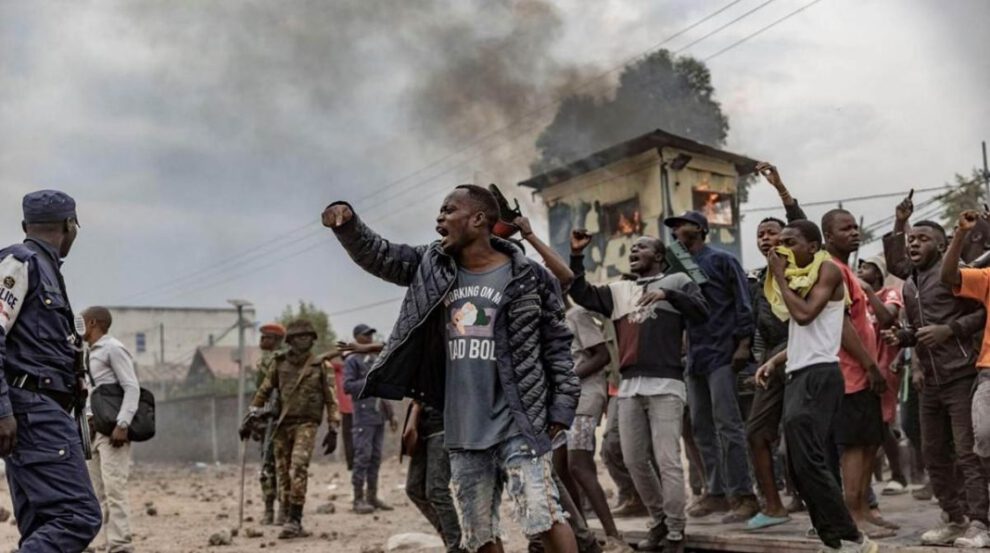 Protestas contra misión de la ONU en el Congo