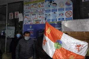 Aprehensión de Nelson Gutiérrez por la quema del TED de Potosí
