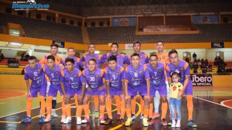 Liga Nacional de Futsal con Agua Santa invicto en tres presentaciones