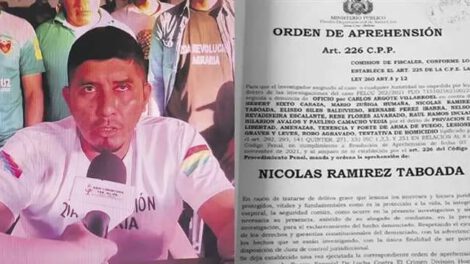 Nicolás Ramírez Taboada y la orden de aprehensión en su contra