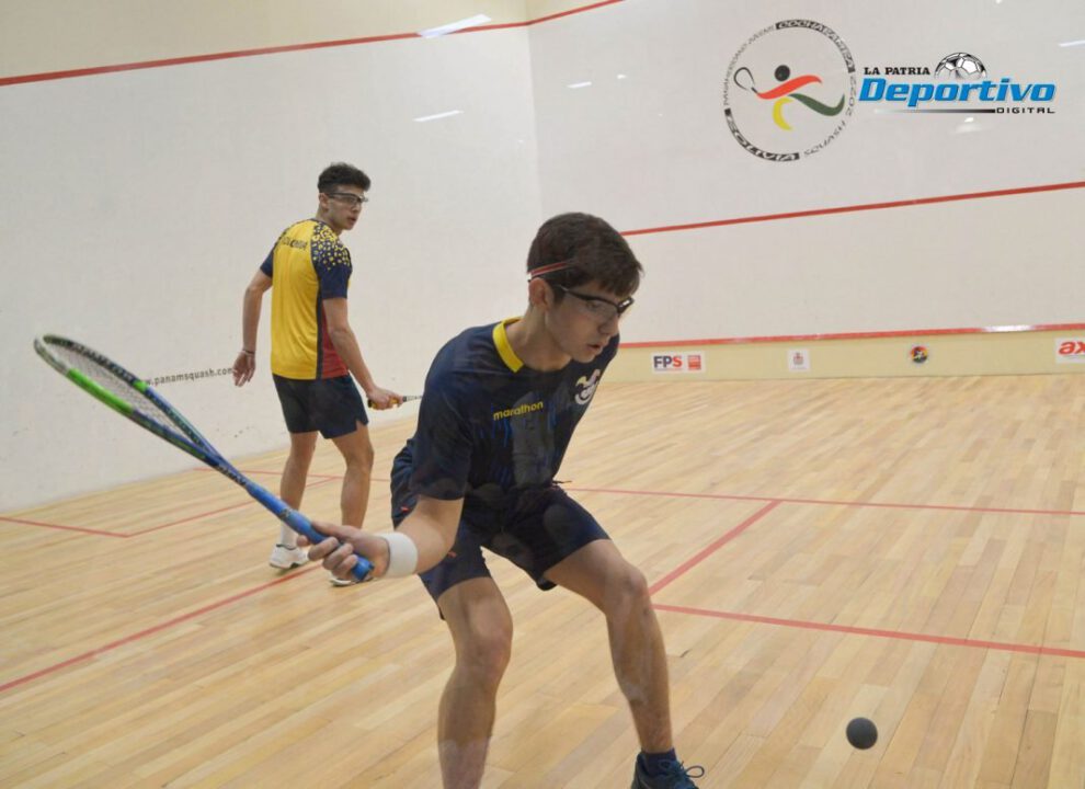 Panamericano de Squash con Ecuador y Colombia ganando medallas