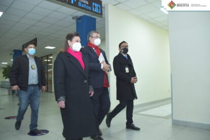 Canciller mexicano en Bolivia