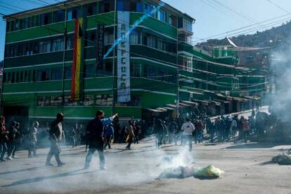Cocaleros de Adepcoca en conflicto