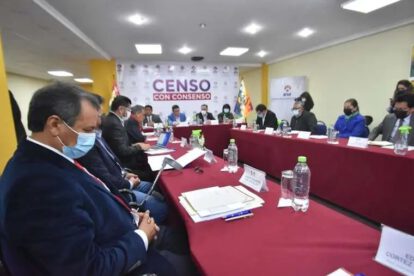 Reunión sobre el Censo con rectores y el INE