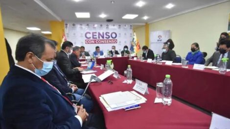 Reunión sobre el Censo con rectores y el INE