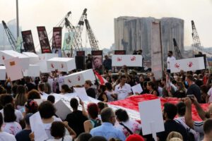 Explosión en el puerto de Beirut