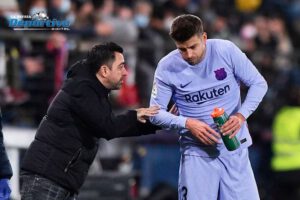 Gerard Piqué no recibe toda la confianza necesaria del entrenador Xavi Hernández