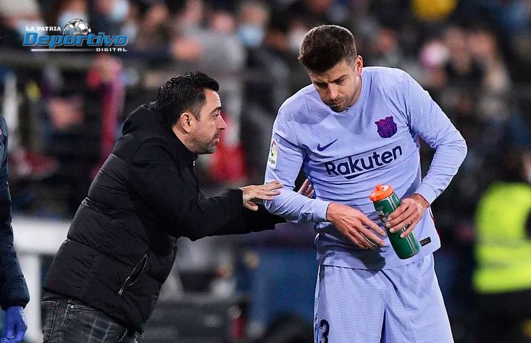 Gerard Piqué no recibe toda la confianza necesaria del entrenador Xavi Hernández