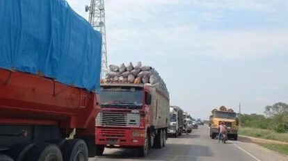 Bloqueo de rutas en Guarayos