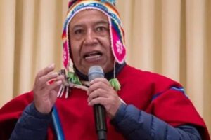 David Choquehuanca habla sobre el desarrollo local y la cultura en Bolivia