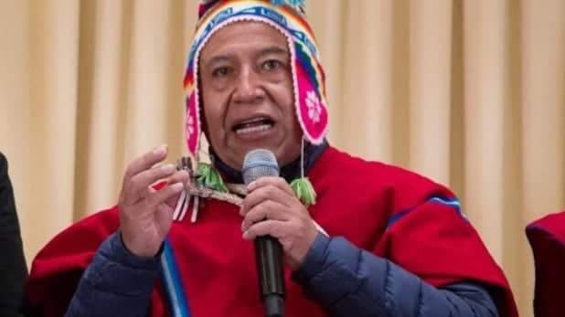 David Choquehuanca habla sobre el desarrollo local y la cultura en Bolivia