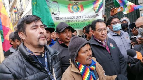 Campesinos de Santa Cruz declaran cuarto intermedio a las movilizaciones
