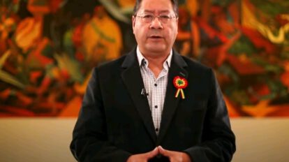 Economía de Bolivia según Luis Arce en el Día de la Independencia