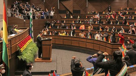 Discurso de Arce sobre la Independencia de Bolivia