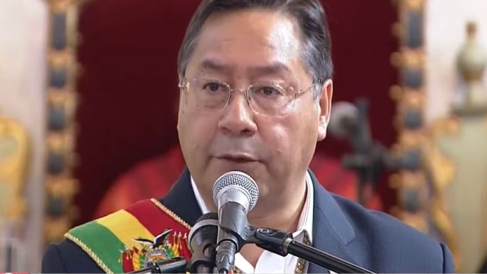 Mensaje presidencial de Luis Arce sobre desestabilización y unidad del pueblo