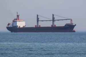 Exportación de granos desde Ucrania tras reanudar el tercer puerto