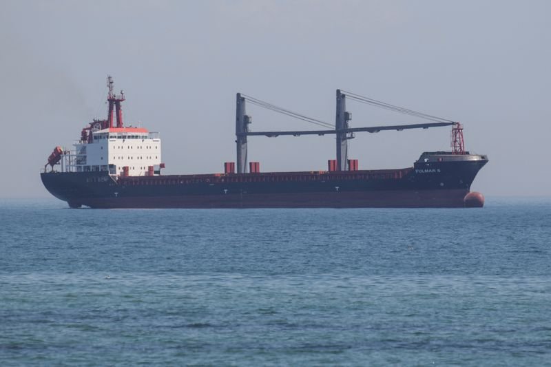 Exportación de granos desde Ucrania tras reanudar el tercer puerto