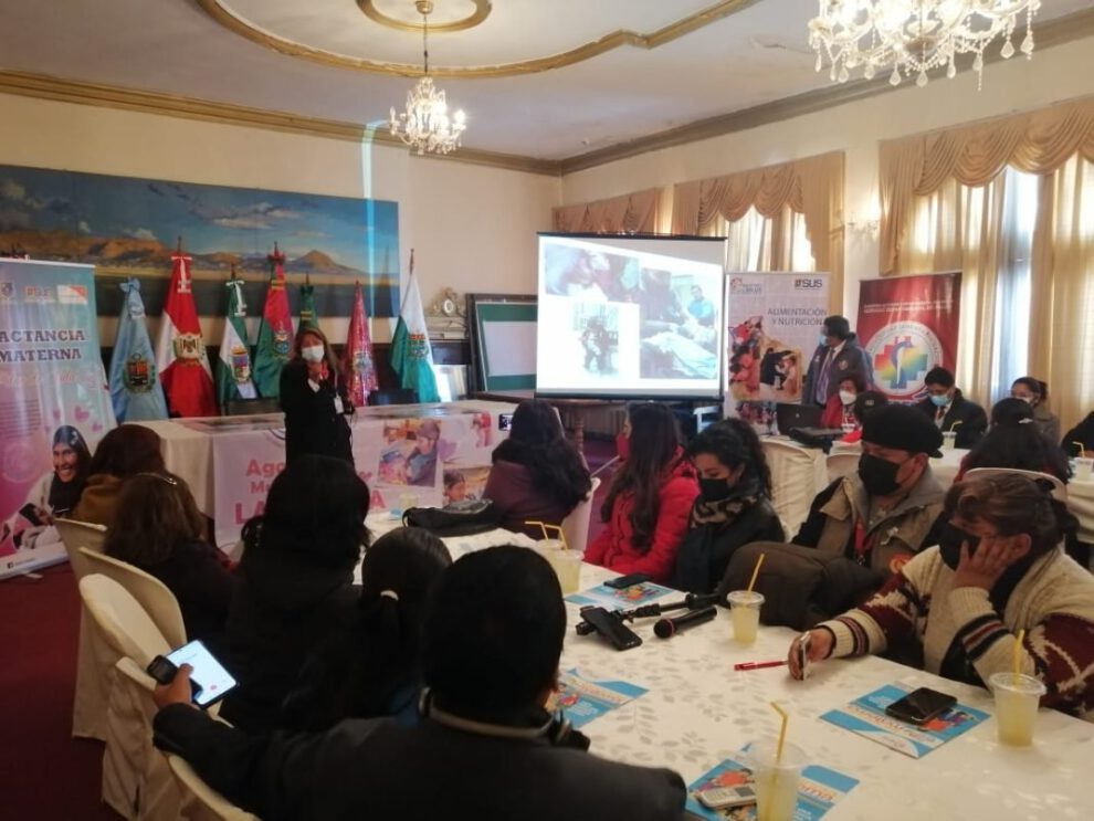 Socialización por la Lactancia Materna en Oruro