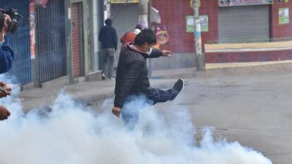 Conflicto de Adepcoca en La Paz