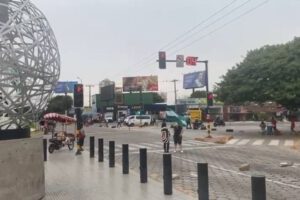 paro en Santa Cruz con bajas temperaturas y poca circulación