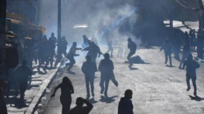 Conflicto de cocaleros en Villa el Carmen