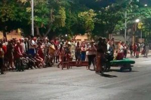 Protestas en Cuba contra los cortes de energía