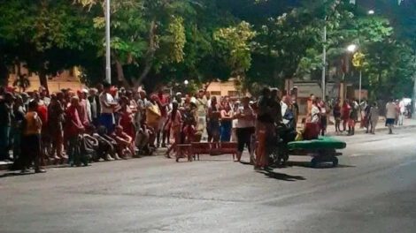 Protestas en Cuba contra los cortes de energía