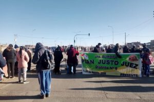 Movilización del Distrito 6 en Oruro