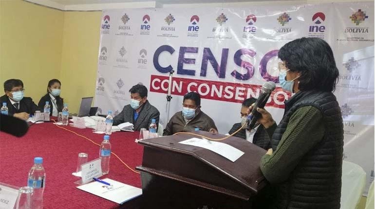 Socialización en mesas técnicas sobre el Censo 2024 en Oruro