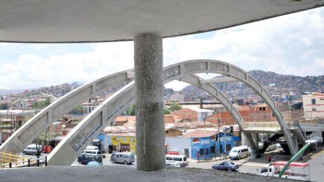 Colapso del puente en Cochabamba