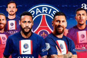 Messi y Ramos en el PSG