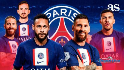 Messi y Ramos en el PSG