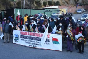 Cierre de mercados de coca en el Distrito 13 de La Paz
