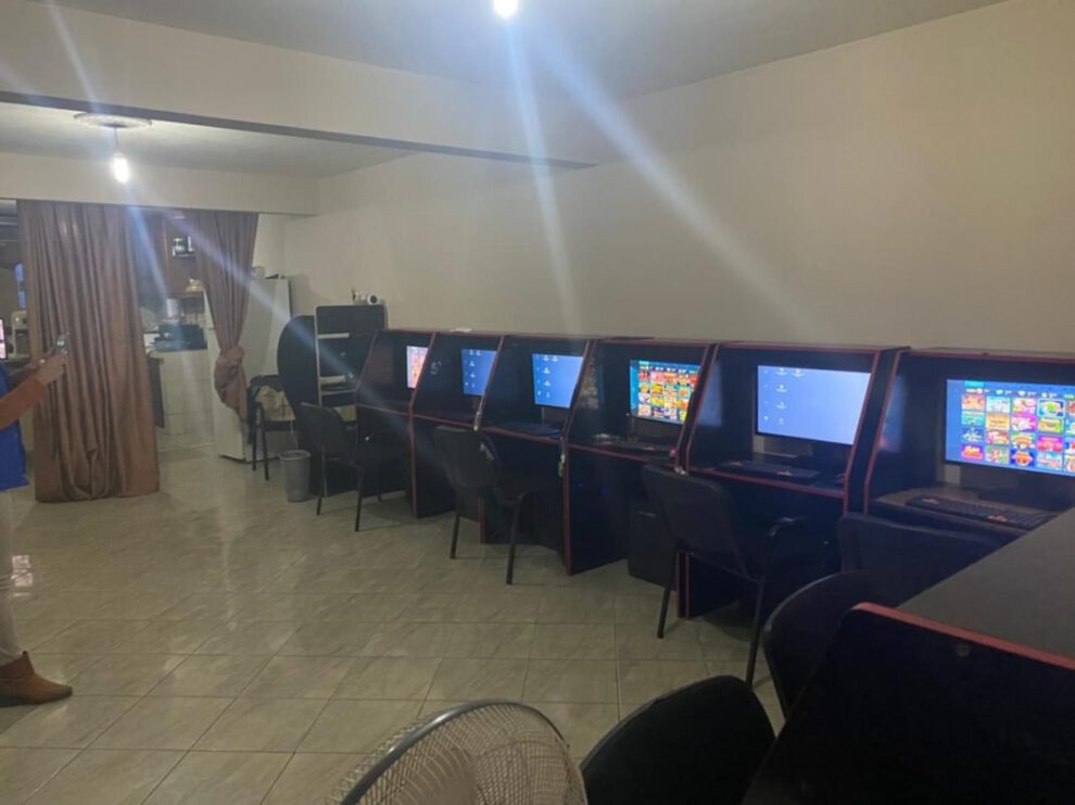 Casa de juego clandestina en Cochabamba