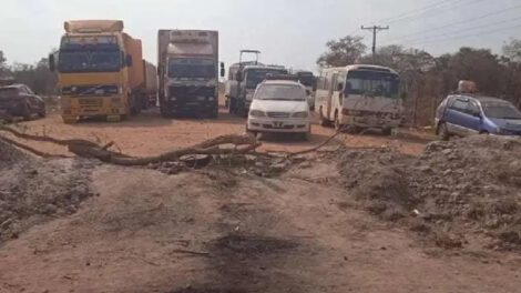 Construcción de carretera bioceánica en Beni