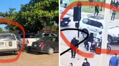 Uso indebido de bienes del Estado en movilización de grupos de choque