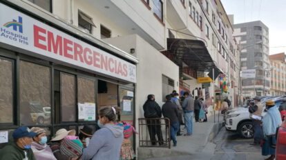 Plácido Cota es atendido en el Hospital Arco Iris