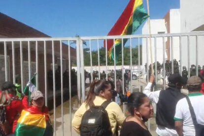 Carlos A.A. aprehendido en posesión de explosivos durante el paro de 48 horas en Santa Cruz